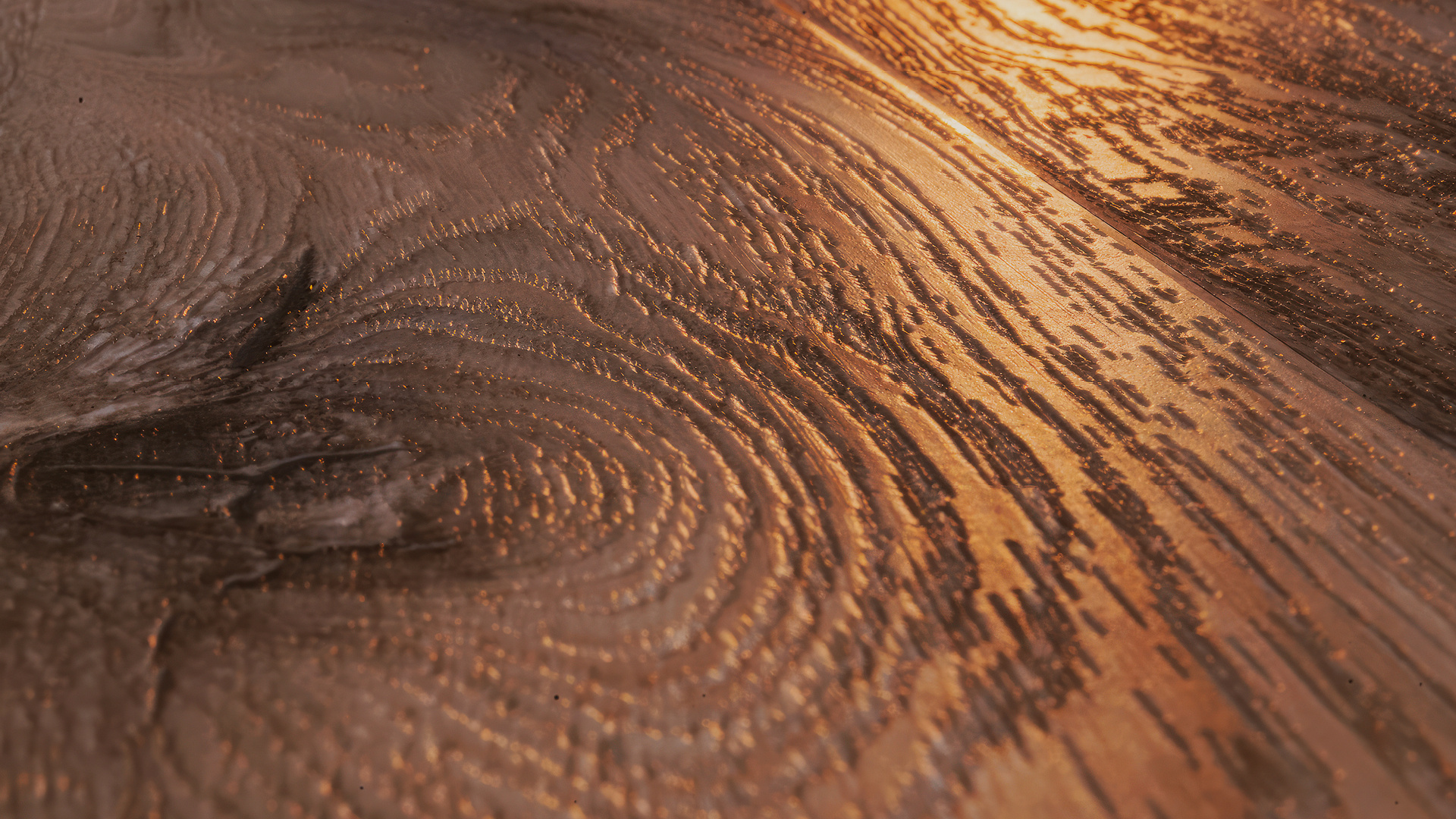 Тиснение в регистр делает кварц-виниловую плитку максимально похожей на природный оригинал как внешне, так и на ощупь